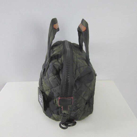 NEW BC Bags Womens Camo Olive Green Black Mini Quilted Bag Handbag Small NWT - Picture 13 of 15